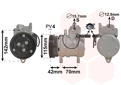Compressor, air conditioning (8300K121)
