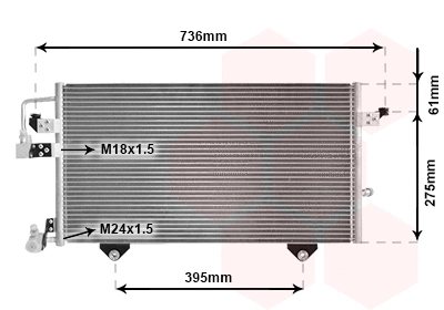 Condenser, air conditioning (03005121)