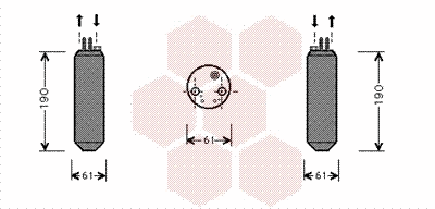 Dryer, air conditioning (8200D080)