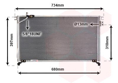 Condenser, air conditioning (13005202)