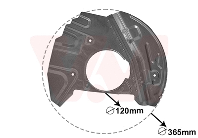 Splash Guard, brake disc (0685371)