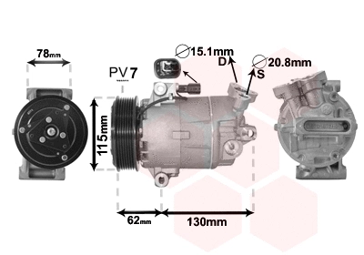 Compressor, air conditioning