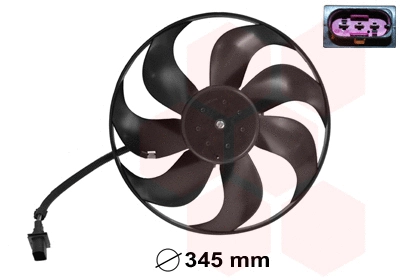 Fan, engine cooling (5825745)