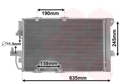 Condenser, air conditioning (37005326)
