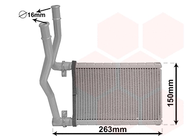 Heat Exchanger, interior heating (52006146)