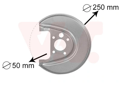 Splash Guard, brake disc (5888374)