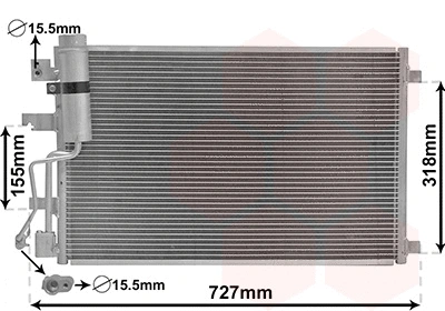 Condenser, air conditioning (13015290)