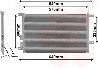 Condenser, air conditioning (01005070)