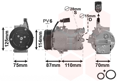 Compressor, air conditioning