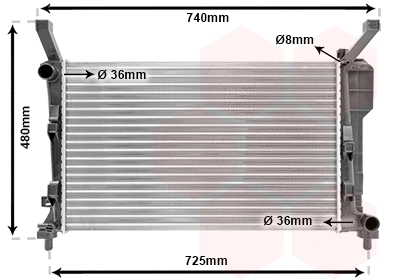Radiator, engine cooling (30002363)