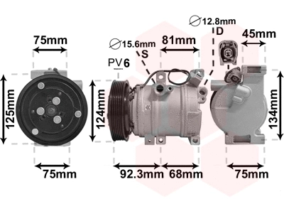 Compressor, air conditioning