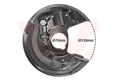 Splash Guard, brake disc (7606373)