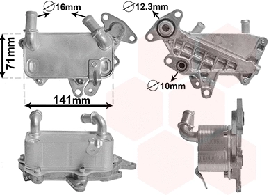 Oil Cooler, automatic transmission