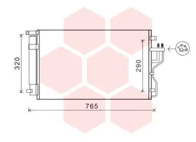 Condenser, air conditioning (83005153)