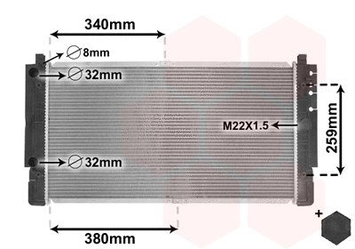 Radiator, engine cooling