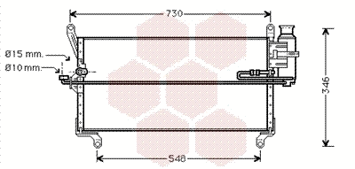 Condenser, air conditioning (73005069)