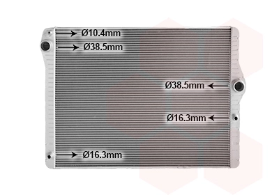 Radiator, engine cooling (06012702)