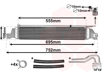 Oil Cooler, automatic transmission