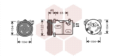 Compressor, air conditioning (5900K095)