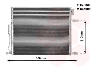 Condenser, air conditioning (21005050)