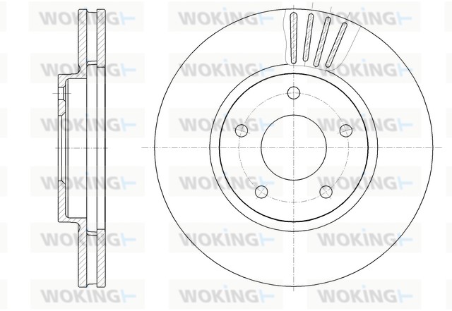 Brake Disc (D61881.10)