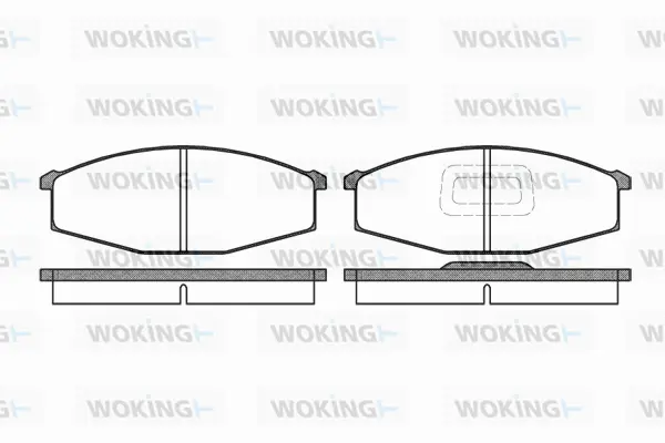 Brake Pad Set, disc brake (P0293.10)