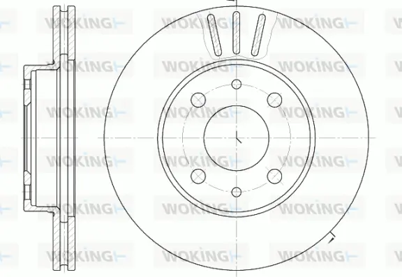 Brake Disc (D6107.10)