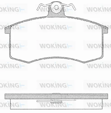 Brake Pad Set, disc brake (P3213.10)