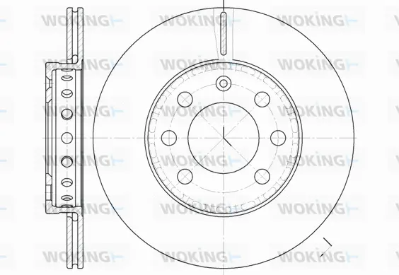 Brake Disc (D6595.00)