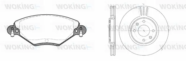 Brake Kit, disc brake (89283.00)