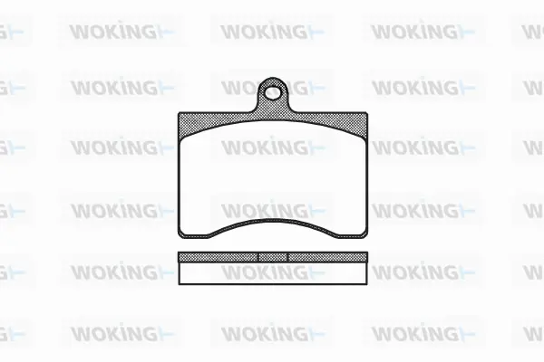 Brake Pad Set, disc brake (P1903.00)