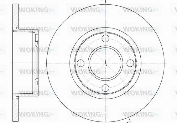 Brake Disc (D6173.00)