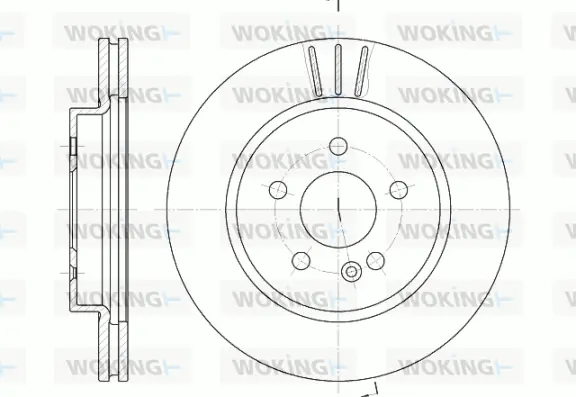 Brake Disc (D6782.10)