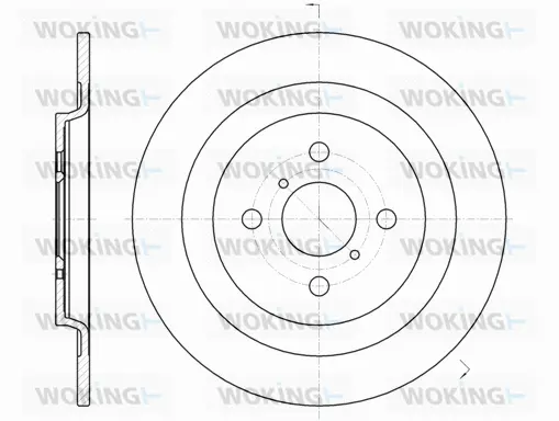 Brake Disc (D61173.00)