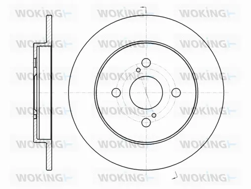 Brake Disc (D61004.00)