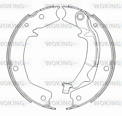 Brake Shoe, parking brake (Z4489.00)
