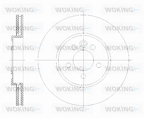 Brake Disc (D6614.10)