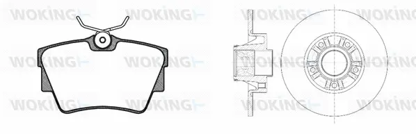 Brake Kit, disc brake (84913.20)