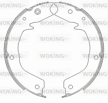 Brake Shoe, parking brake (Z4541.00)