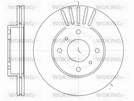 Brake Disc (D6179.10)