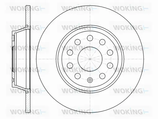 Brake Disc (D6973.00)