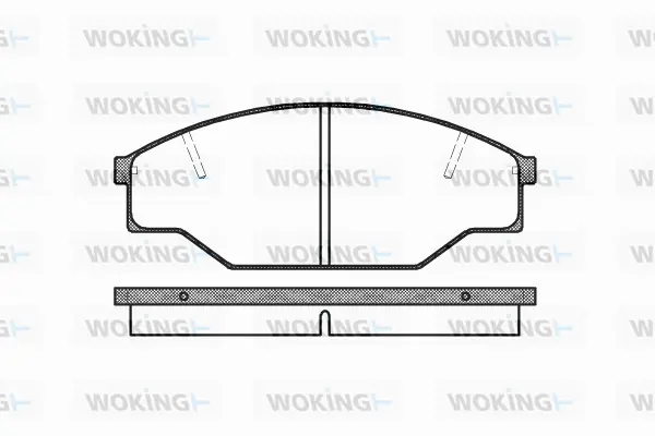 Brake Pad Set, disc brake (P5123.00)