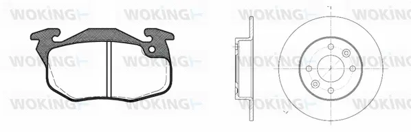 Brake Kit, disc brake (80923.04)