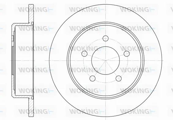 Brake Disc (D6746.00)
