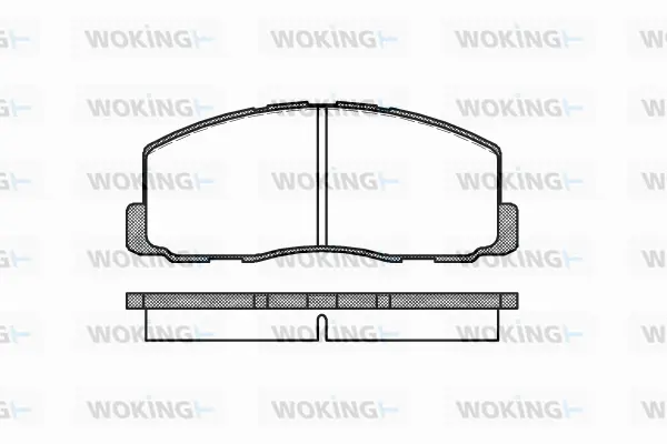 Brake Pad Set, disc brake (P0883.00)
