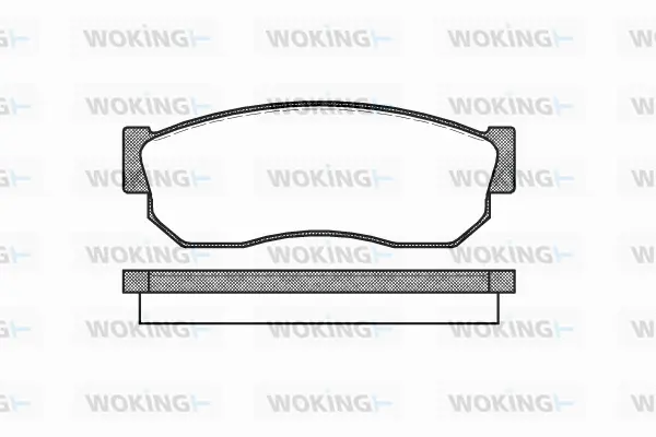 Brake Pad Set, disc brake (P0493.10)