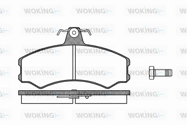 Brake Pad Set, disc brake (P0433.10)