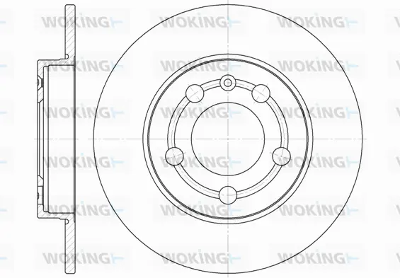 Brake Disc (D6718.00)