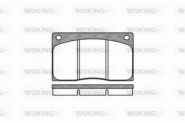 Brake Pad Set, disc brake (P1443.00)