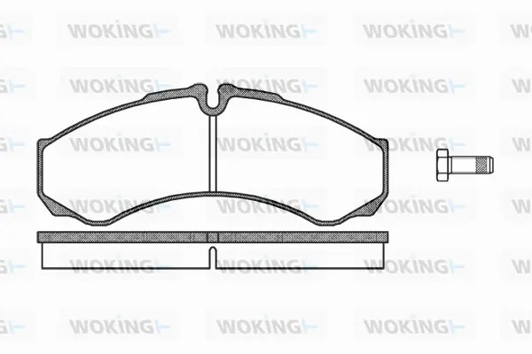 Brake Pad Set, disc brake (P7513.10)